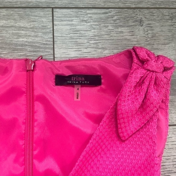 Trina Turk Hot Pink Observer Dress - Picture 3 of 7